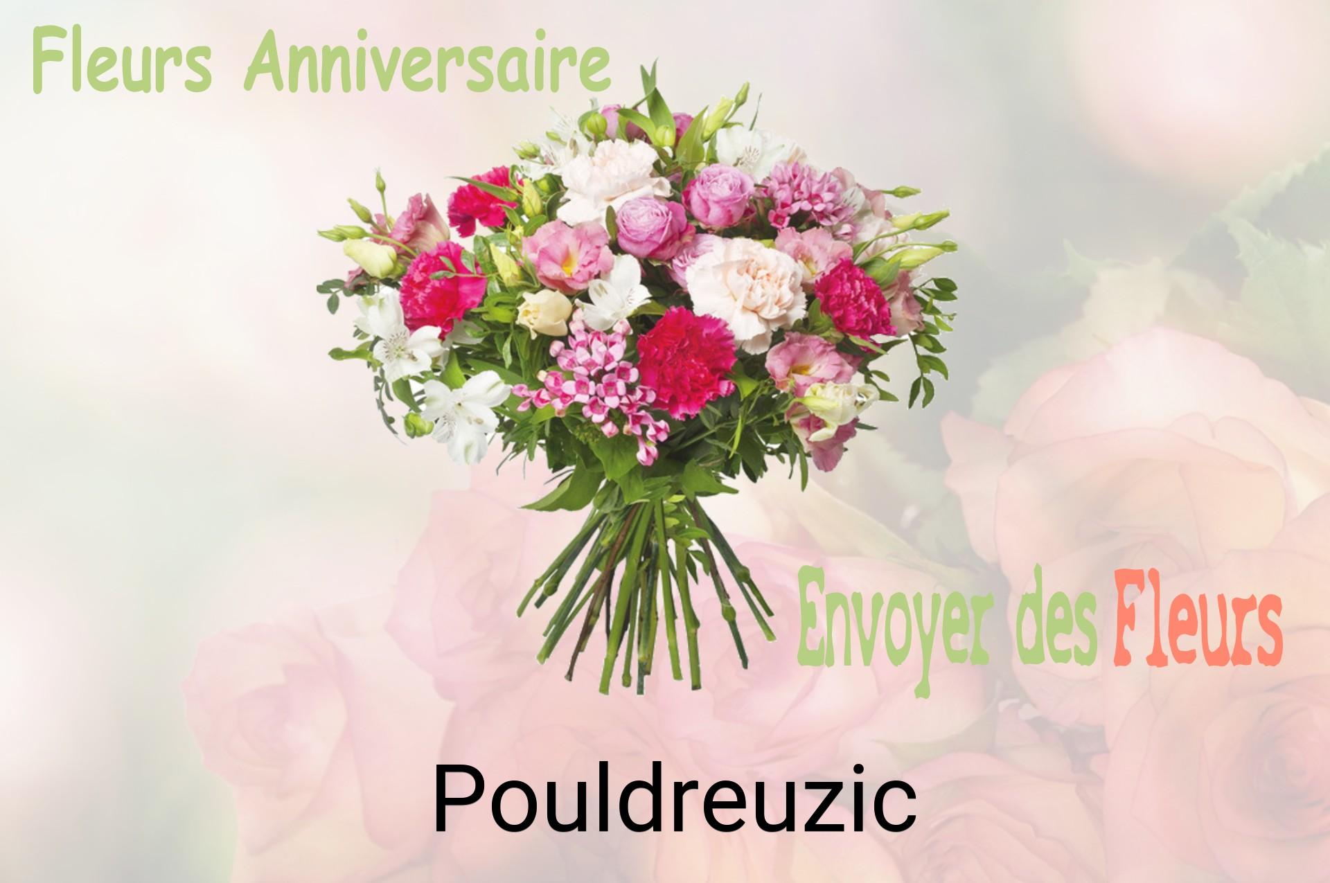 Bouquet de fleurs d’anniversaire livré à Pouldreuzic