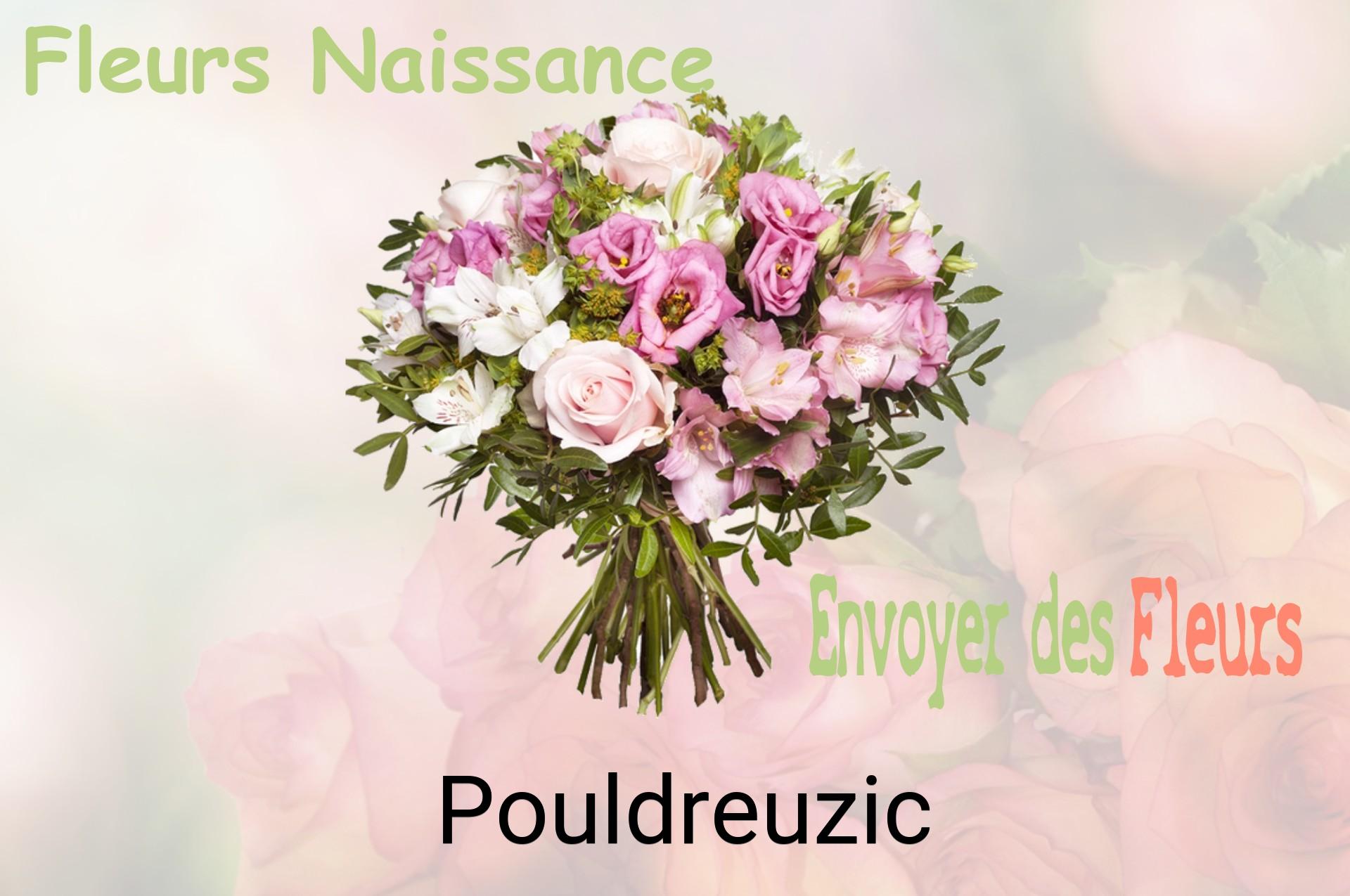 Bouquet de fleurs de naissance livré à Pouldreuzic